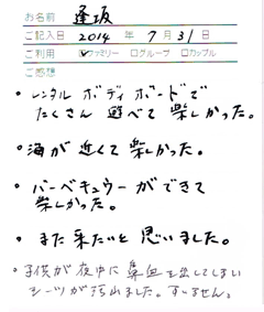 コテージ伊豆.com滞在日記