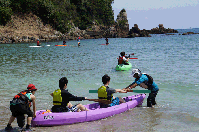 弓ヶ浜シーカヤック