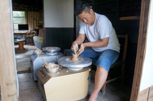 南伊豆の陶芸体験　妻良の立岩陶房