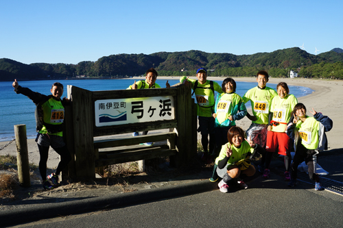 夏の弓ヶ浜海水浴場のパトロールしている弓ヶ浜ライフセーバー達も参加していた。