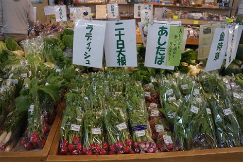 南伊豆町の地野菜が集まる道の駅「湯の花売店」