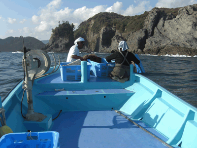 弓ヶ浜の海鮮バーベキュー２