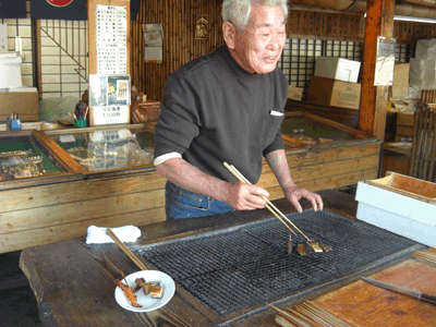 伊豆弓ヶ浜　天日干しの干物屋　弓ヶ浜コテージ