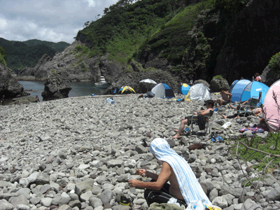 南伊豆の中木のヒリゾ浜