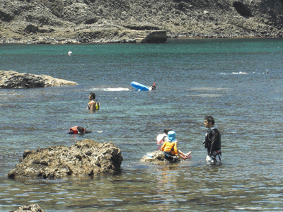 伊豆弓ヶ浜の過ごし方