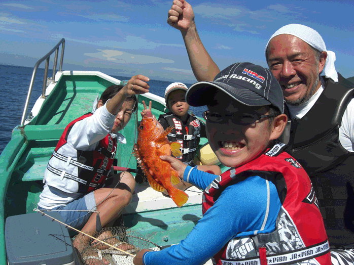 家族貸切の船釣り、コテージ伊豆.com