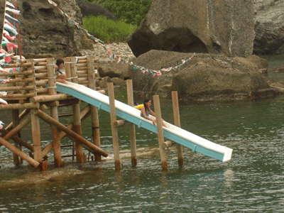 弓ヶ浜でシーカヤック