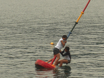 弓ヶ浜でシーカヤック