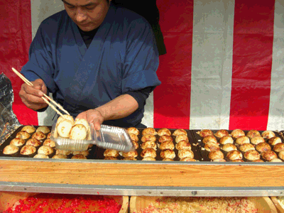 必ず食べる京だこ焼